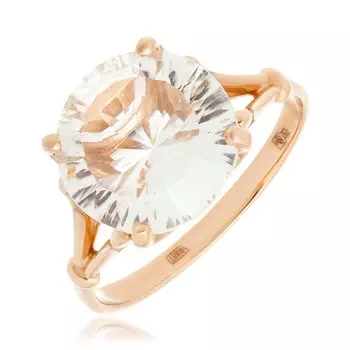 Золотое кольцо с горным хрусталём