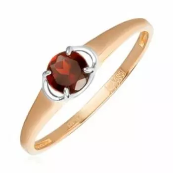 Золотое кольцо с гранатом