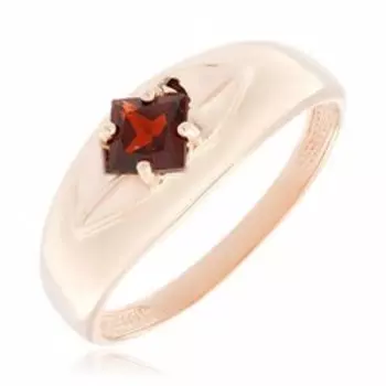 Золотое кольцо с гранатом