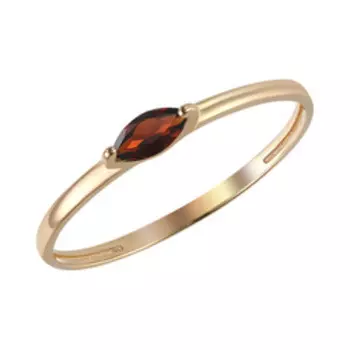 Золотое кольцо с гранатом