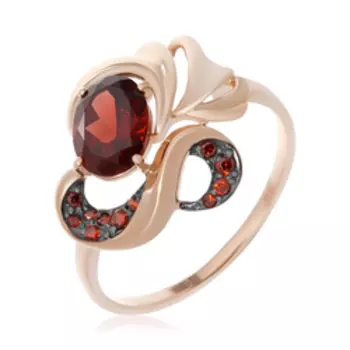 Золотое кольцо с гранатом