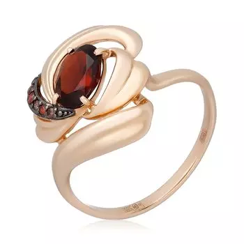 Золотое кольцо с гранатом