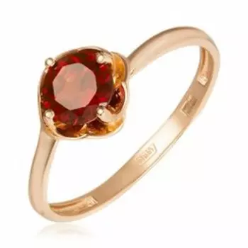 Золотое кольцо с гранатом