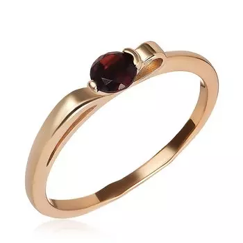 Золотое кольцо с гранатом