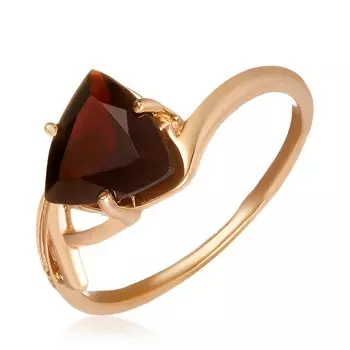 Золотое кольцо с гранатом