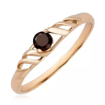 Золотое кольцо с гранатом
