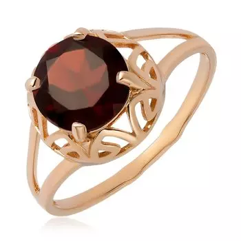 Золотое кольцо с гранатом