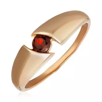Золотое кольцо с гранатом