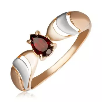 Золотое кольцо с гранатом