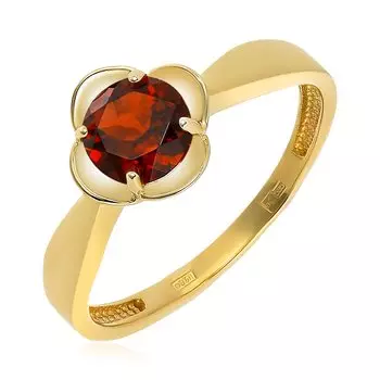 Золотое кольцо с гранатом