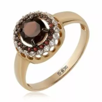 Золотое кольцо с гранатом