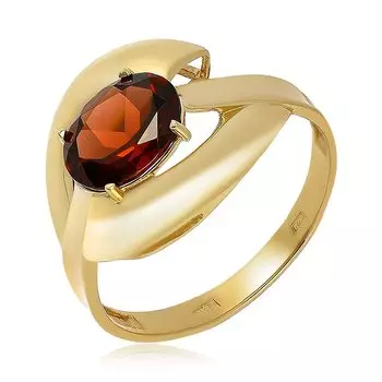 Золотое кольцо с гранатом