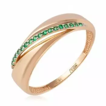 Золотое кольцо с изумрудами