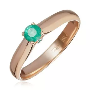 Золотое кольцо с изумрудами
