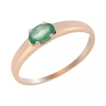 Золотое кольцо с изумрудом