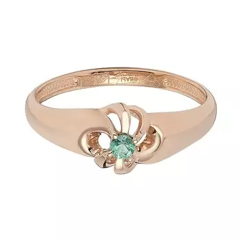 Золотое кольцо с изумрудом