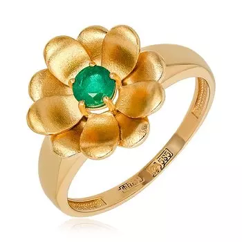 Золотое кольцо с изумрудом