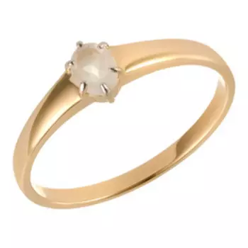 Золотое кольцо с лунным камнем