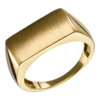 Золотое кольцо с матированием