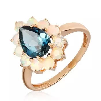 Золотое кольцо с опалами