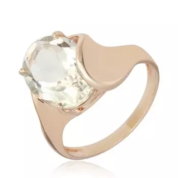 Золотое кольцо с празиолитом