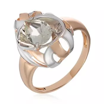 Золотое кольцо с празиолитом