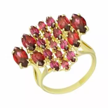 Золотое кольцо с родолитами