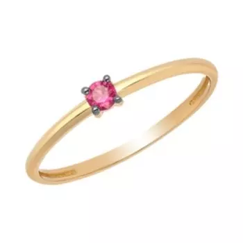 Золотое кольцо с рубином