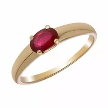 Золотое кольцо с рубином