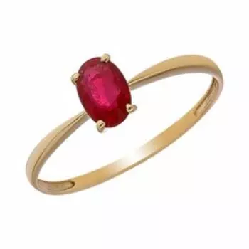 Золотое кольцо с рубином