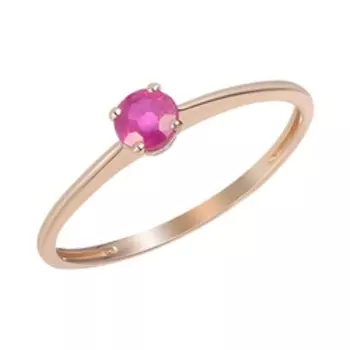 Золотое кольцо с рубином