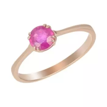 Золотое кольцо с рубином