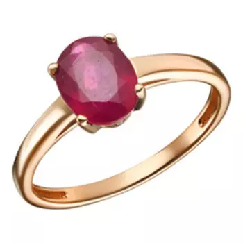 Золотое кольцо с рубином