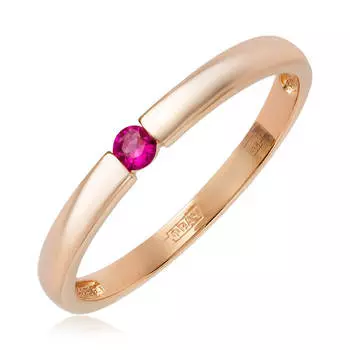 Золотое кольцо с рубином