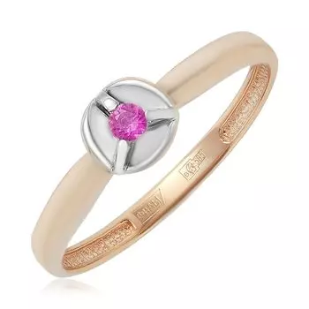 Золотое кольцо с рубином