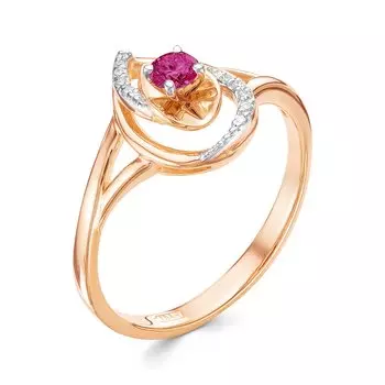 Золотое кольцо с рубином