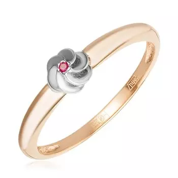 Золотое кольцо с рубином