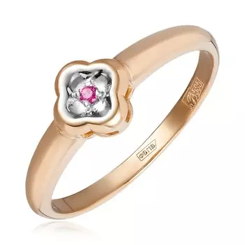 Золотое кольцо с рубином