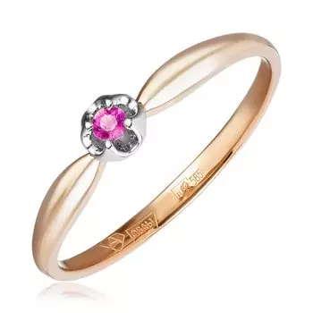 Золотое кольцо с рубином