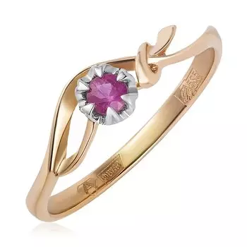 Золотое кольцо с рубином