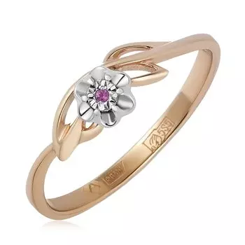 Золотое кольцо с рубином