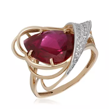 Золотое кольцо с рубином