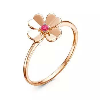 Золотое кольцо с рубином