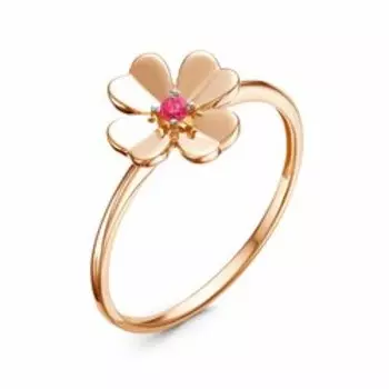 Золотое кольцо с рубином