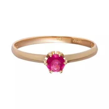 Золотое кольцо с рубином