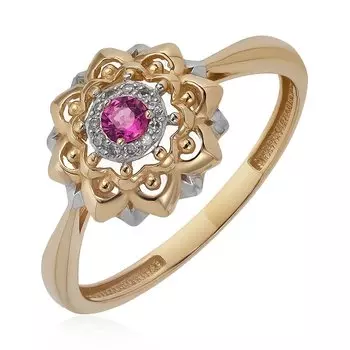 Золотое кольцо с рубином