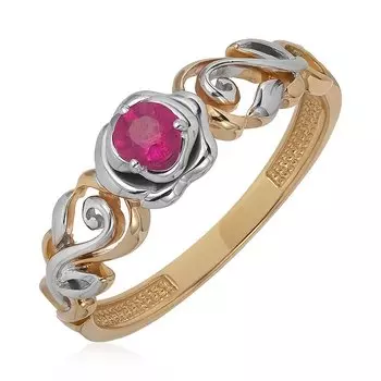 Золотое кольцо с рубином