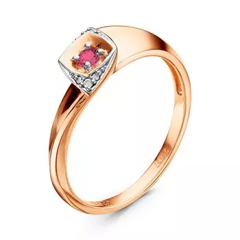 Золотое кольцо с рубином