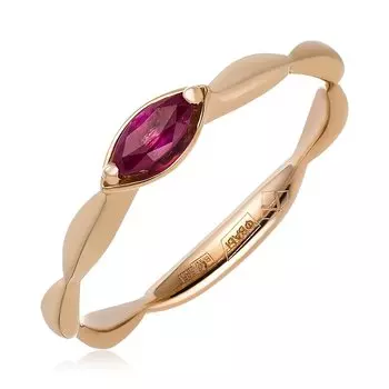 Золотое кольцо с рубином