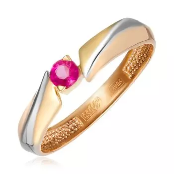 Золотое кольцо с рубином